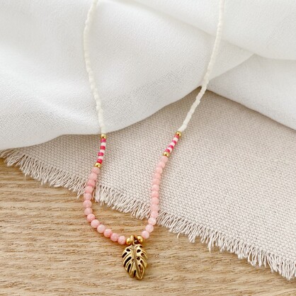 Tropical Paradise Bead Necklace