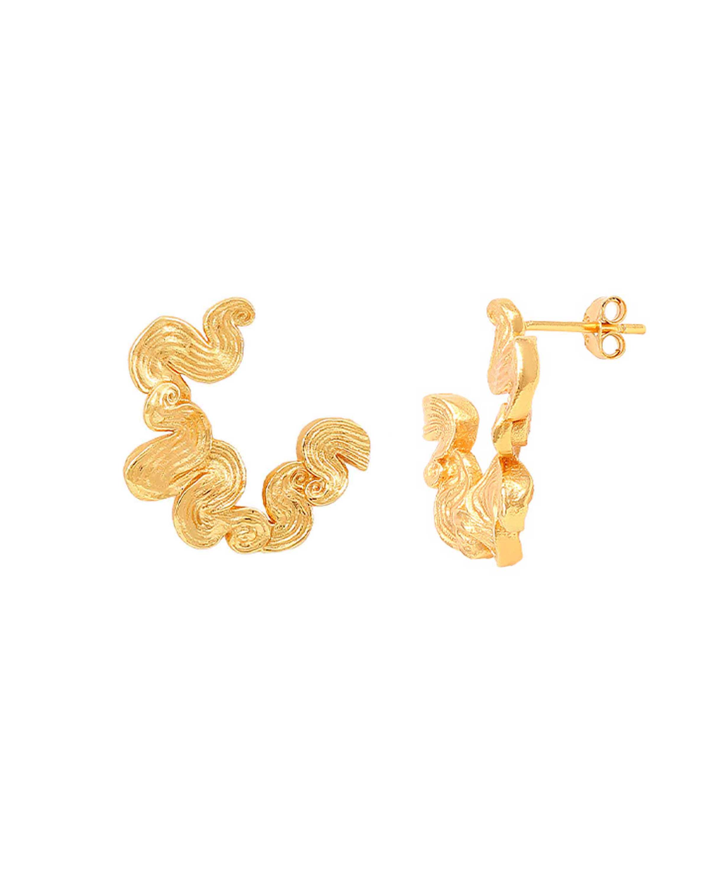 Hultquist Audrey Grande Earrings - Gold - PreOrder