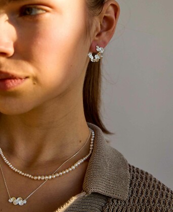 Hultquist Audrey Grande Earrings - Sterling Silver - PreOrder