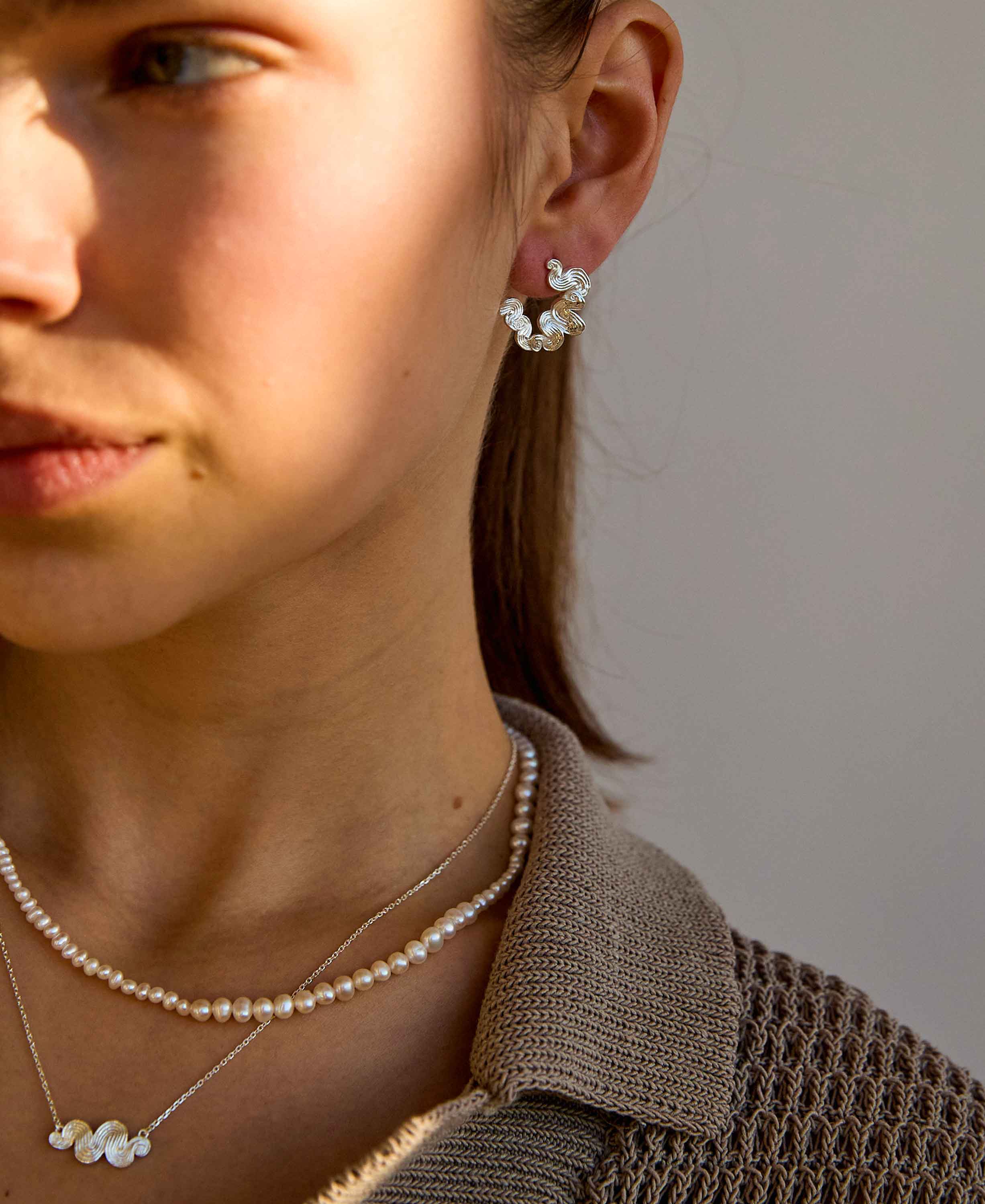 Hultquist Audrey Grande Earrings - Sterling Silver - PreOrder