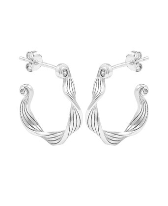 Hultquist Audrey Hoops - Sterling Silver - PreOrder