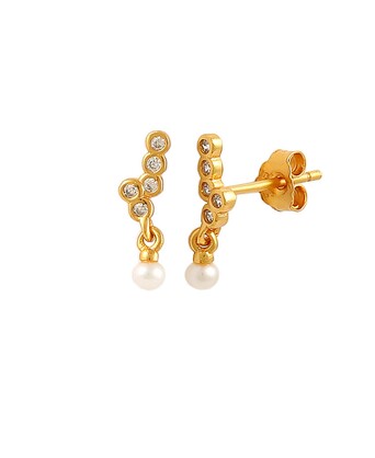 Hultquist Harper Crawler Earrings - Gold - PreOrder
