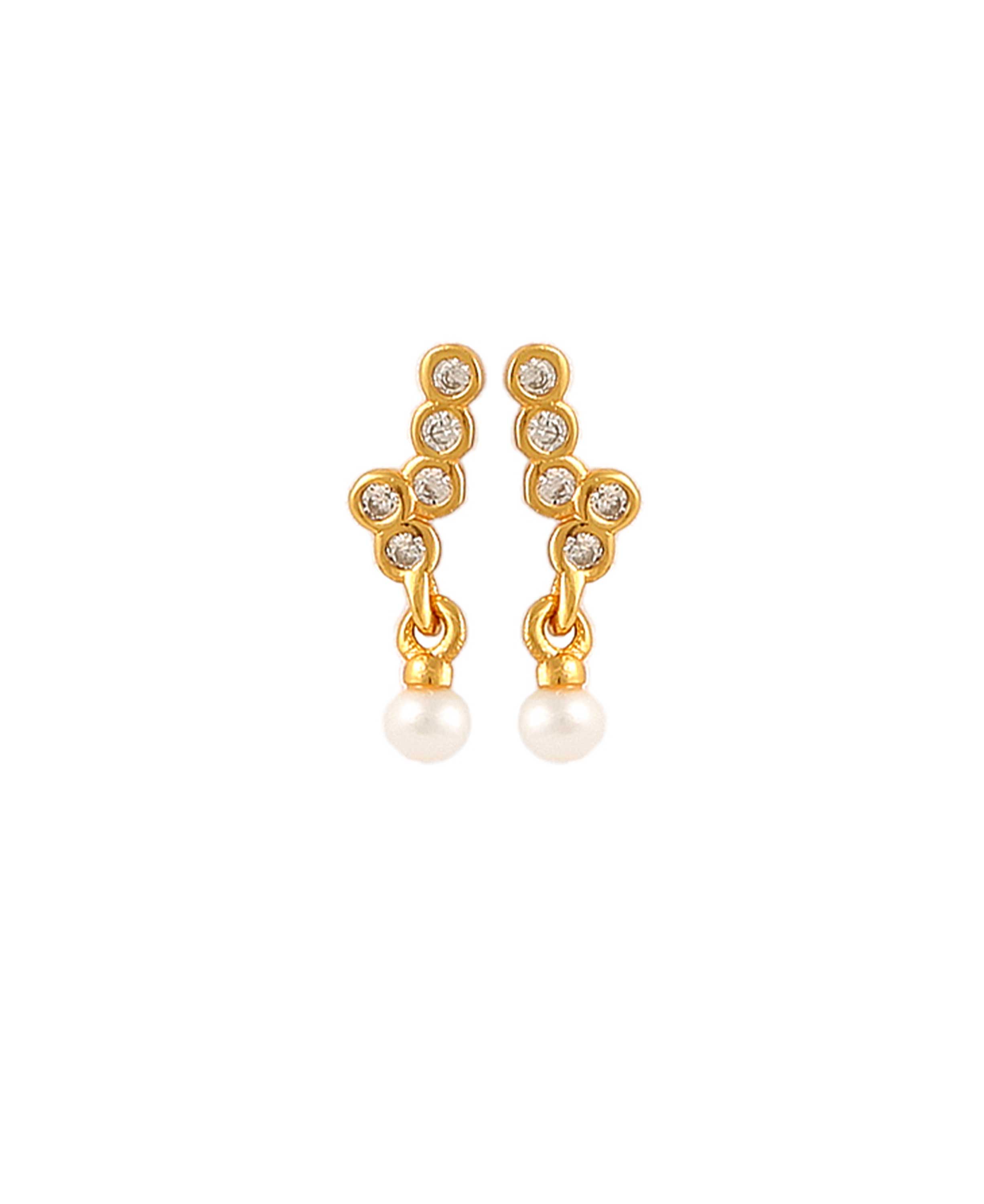 Hultquist Harper Crawler Earrings - Gold - PreOrder