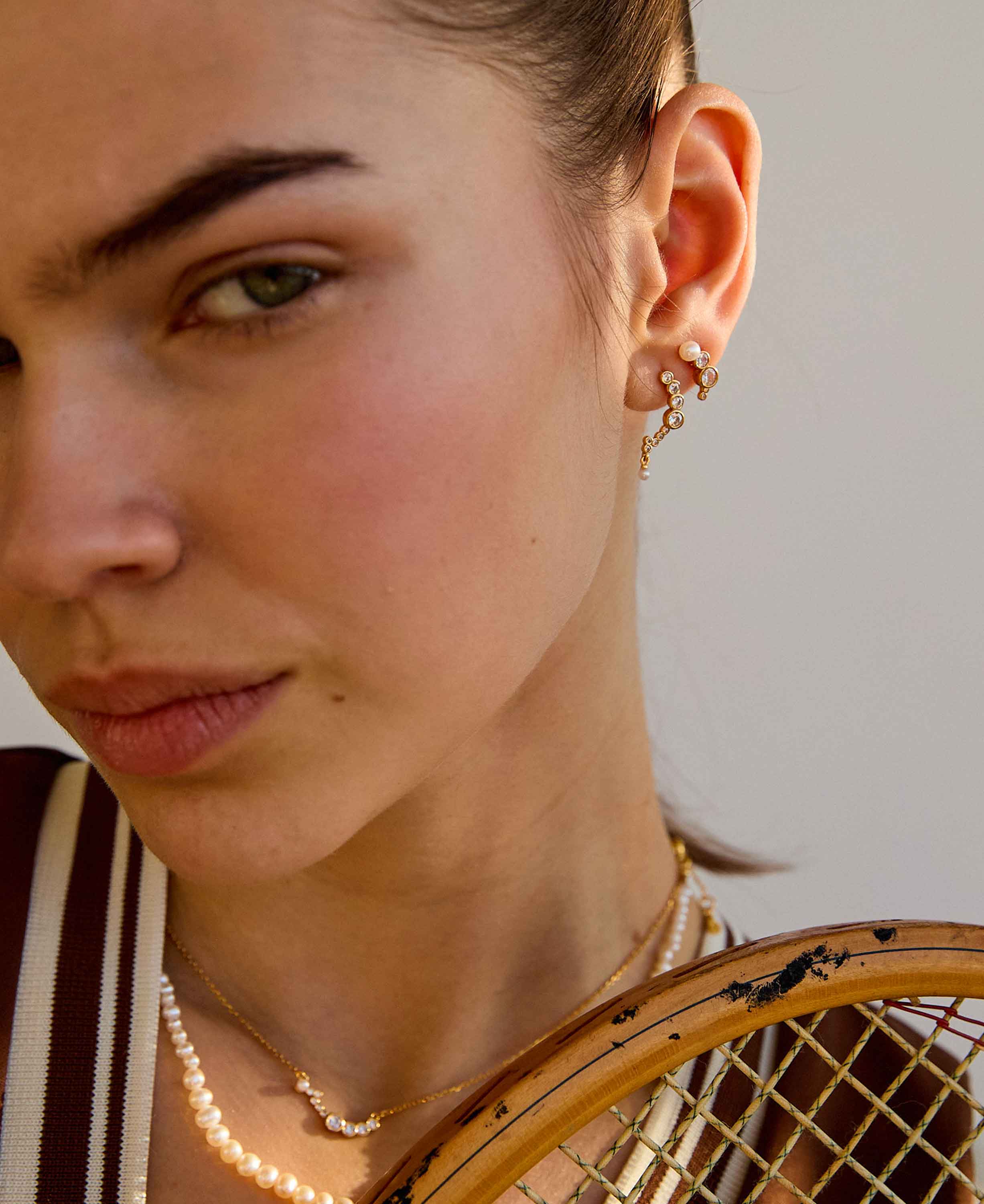 Hultquist Harper Earrings - Gold - PreOrder