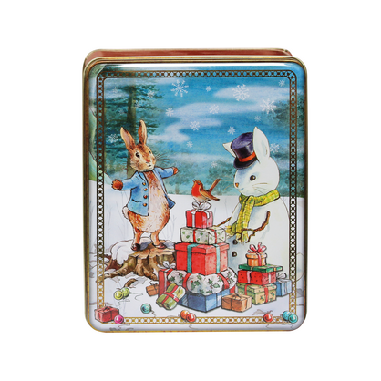 PETER RABBIT CHRISTMAS BISCUIT TIN