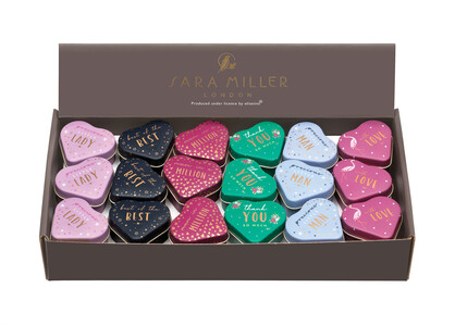 SARA MILLER LITTLE GESTURES MINI HEART TIN