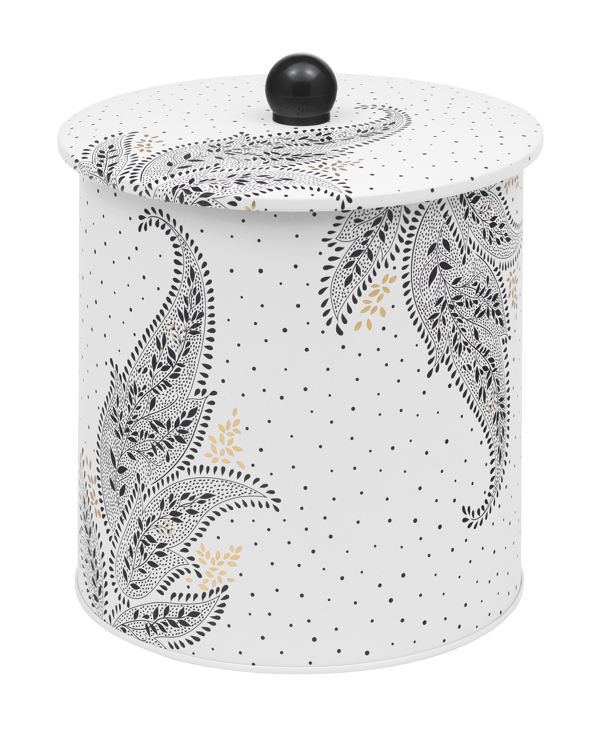 ARTISANNE NOIR BISUIT BARREL TIN