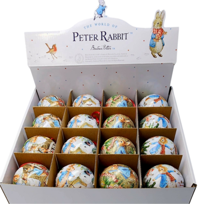 PETER RABBIT BAUBLE TIN