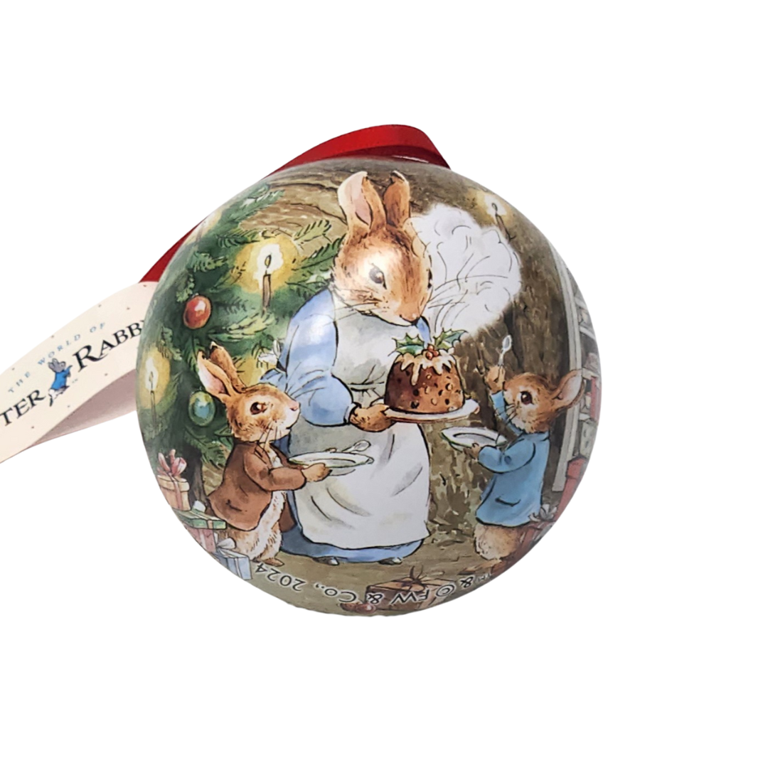 PETER RABBIT BAUBLE TIN