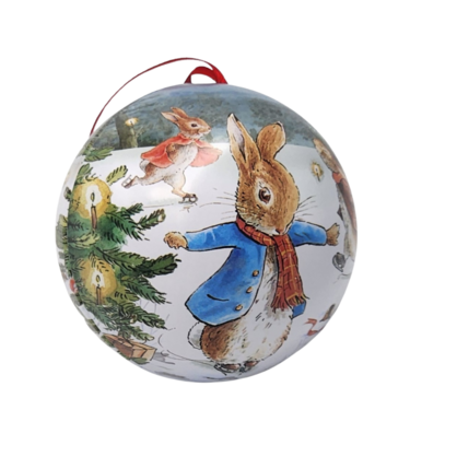 PETER RABBIT BAUBLE TIN