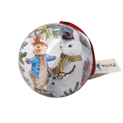PETER RABBIT BAUBLE TIN