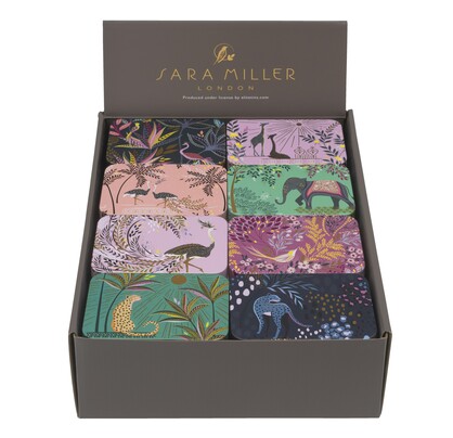 SARA MILLER NEW RECTANGLE SLIP LID POCKET TIN