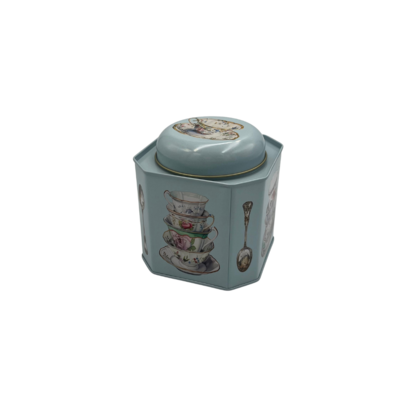 CUP & SPOON - ONE SUGAR PLEASE TEA CADDY TIN