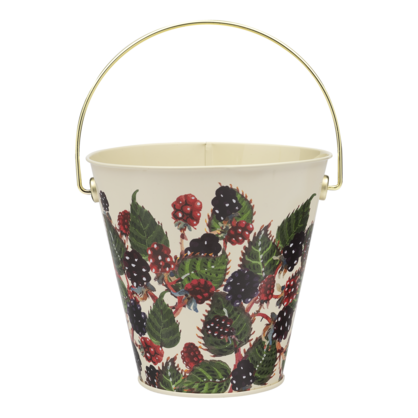 EMMA BRIDGEWATER BLACKBERRIES BUCKET TIN