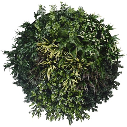 UV Green Fields 80cm Green Wall Disc (Black)