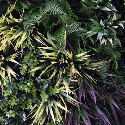 UV Green Fields 80cm Green Wall Disc (Black)