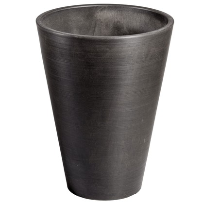 Dark Grey Round Planter 47cm