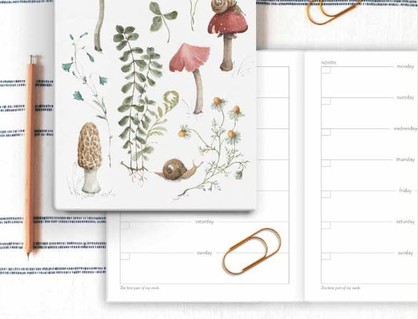 Legacy Undated Weekly Planner - Happiness Gnome