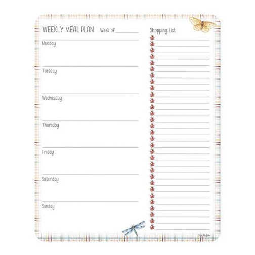 Lang Spring Meadow Meal Planner