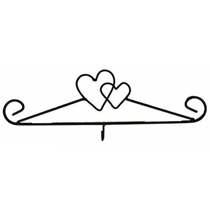 Calendar Hanger Wrought Iron Hearts
