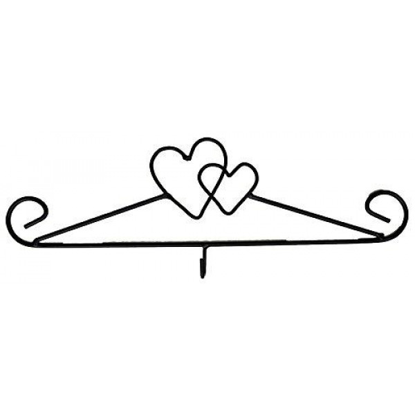 Calendar Hanger Wrought Iron Hearts