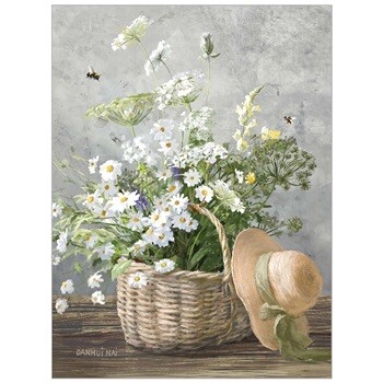 Legacy Note Card Set - Daisy Basket & Hat
