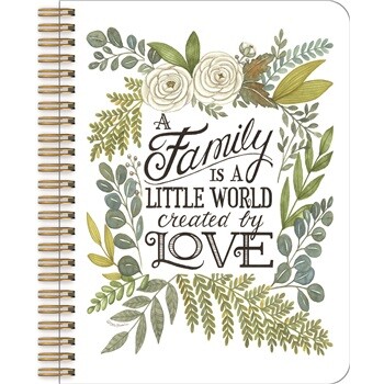 Legacy Medium Notebook - Family Created By Love