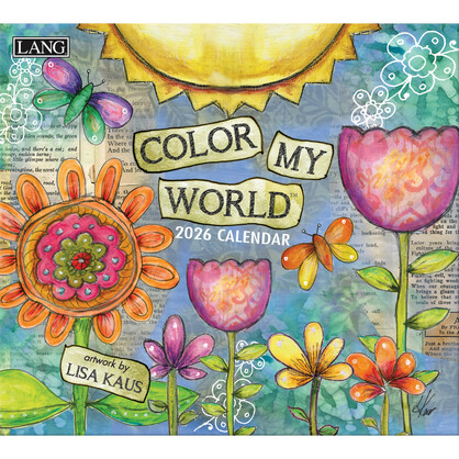 2026 Lang COLOR MY WORLD Calendar