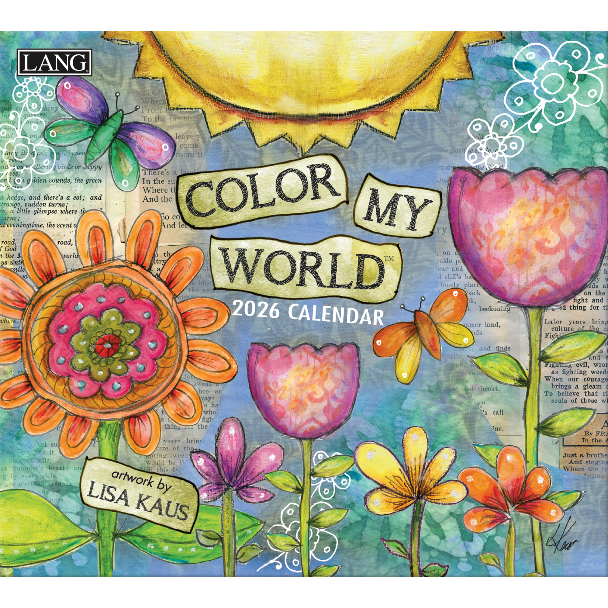 2026 Lang COLOR MY WORLD Calendar