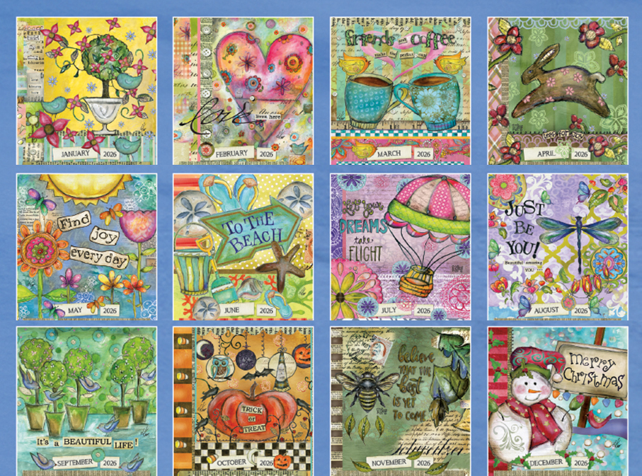 2026 Lang COLOR MY WORLD Calendar
