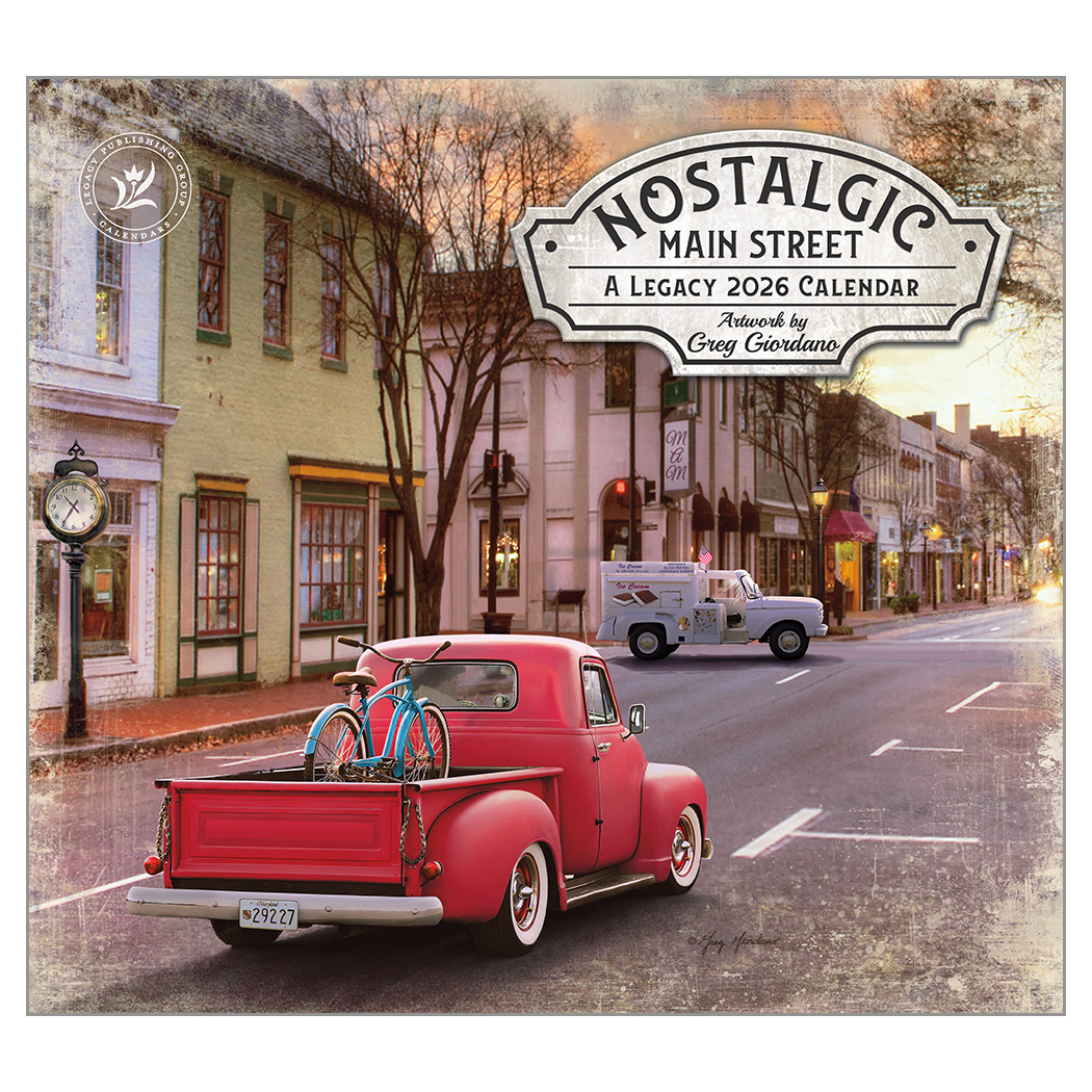 Wholesale 2026 Legacy NOSTALGIC MAIN STREET Calendar Camehato Pty Ltd