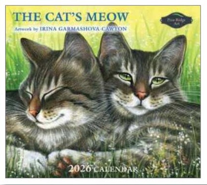 2026 Pine Ridge The Cats Meow Calendar