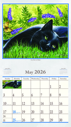 2026 Pine Ridge The Cats Meow Calendar