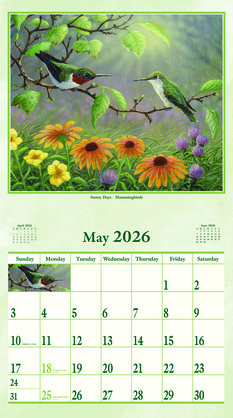 2026 Pine Ridge Wings of Nature Calendar