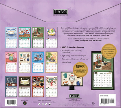 2027 Lang COFFEE Calendar