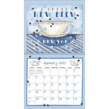 2027 Lang COFFEE Calendar