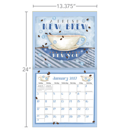 2027 Lang COFFEE Calendar