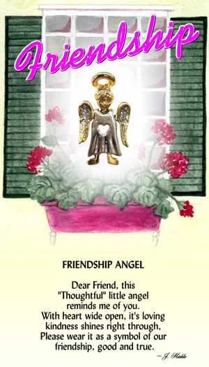 583 Friendship Angel Pin