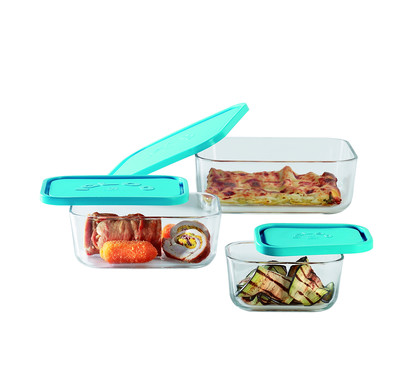 Borgonovo Igloo Glass Set of 3 Rectangle (14068139)