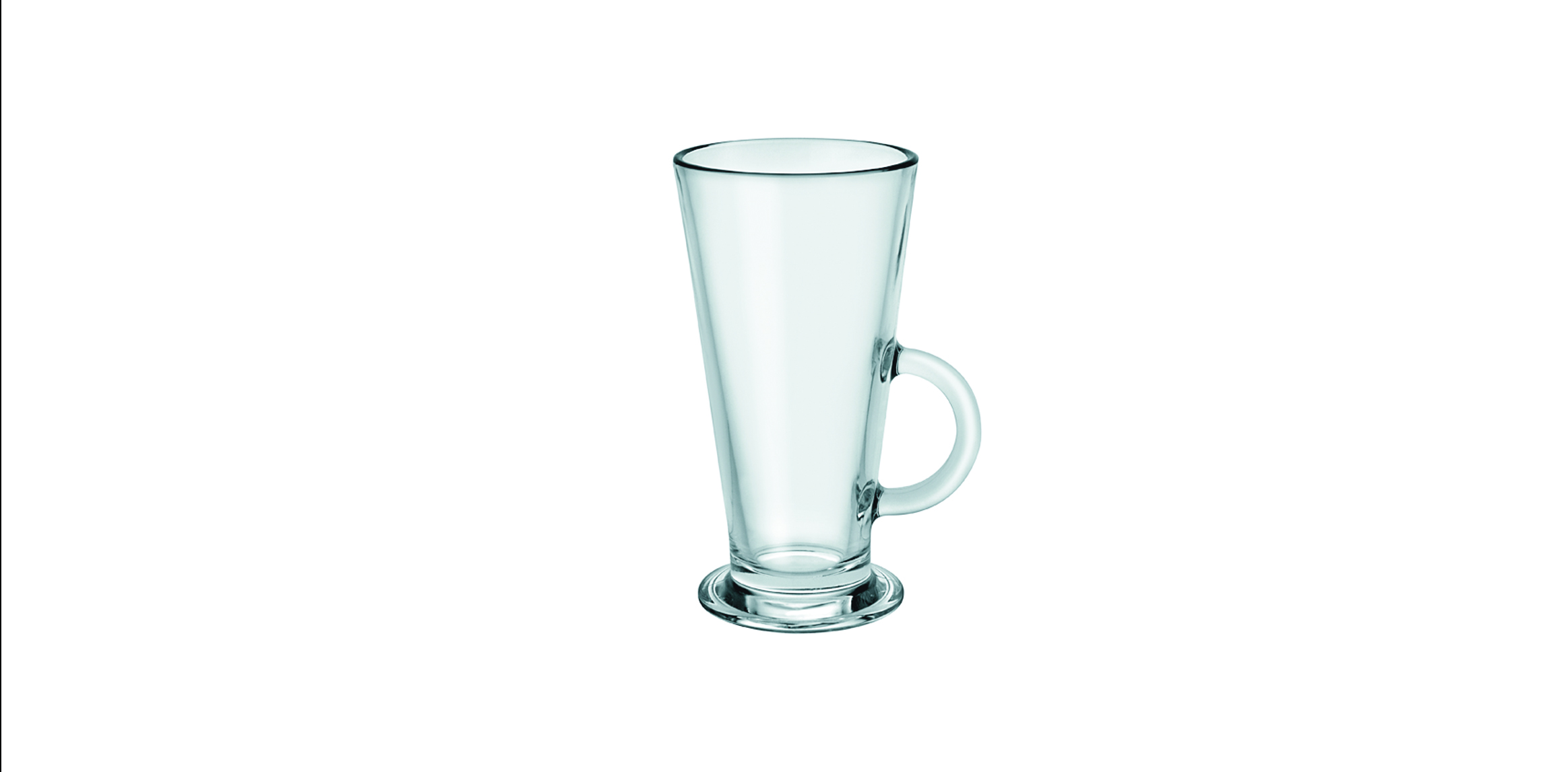 Borgonovo Tazza Conic Milk Mug 280ml - 2PK