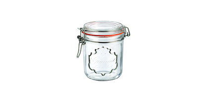 Borgonovo Terrine Gourmet Hermetic Jar 500ml w/Wht Gasket