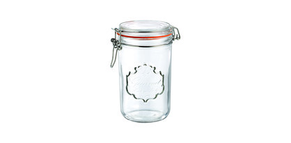 Borgonovo Terrine Gourmet Hermetic Jar 750ml w/Wht Gasket