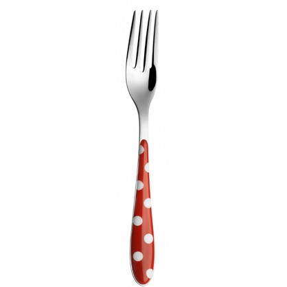 Bugatti Pois Red Spot Table Fork