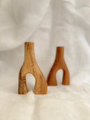 Tomo Wooden Vase