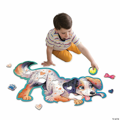 Wholesale Floor Puzzle Puppy Shiny Leisure Learning Fieldfolio