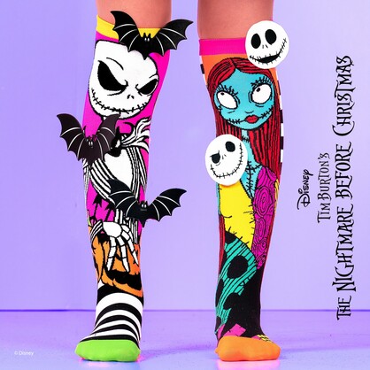 NIGHTMARE BEFORE CHRISTMAS SOCKS