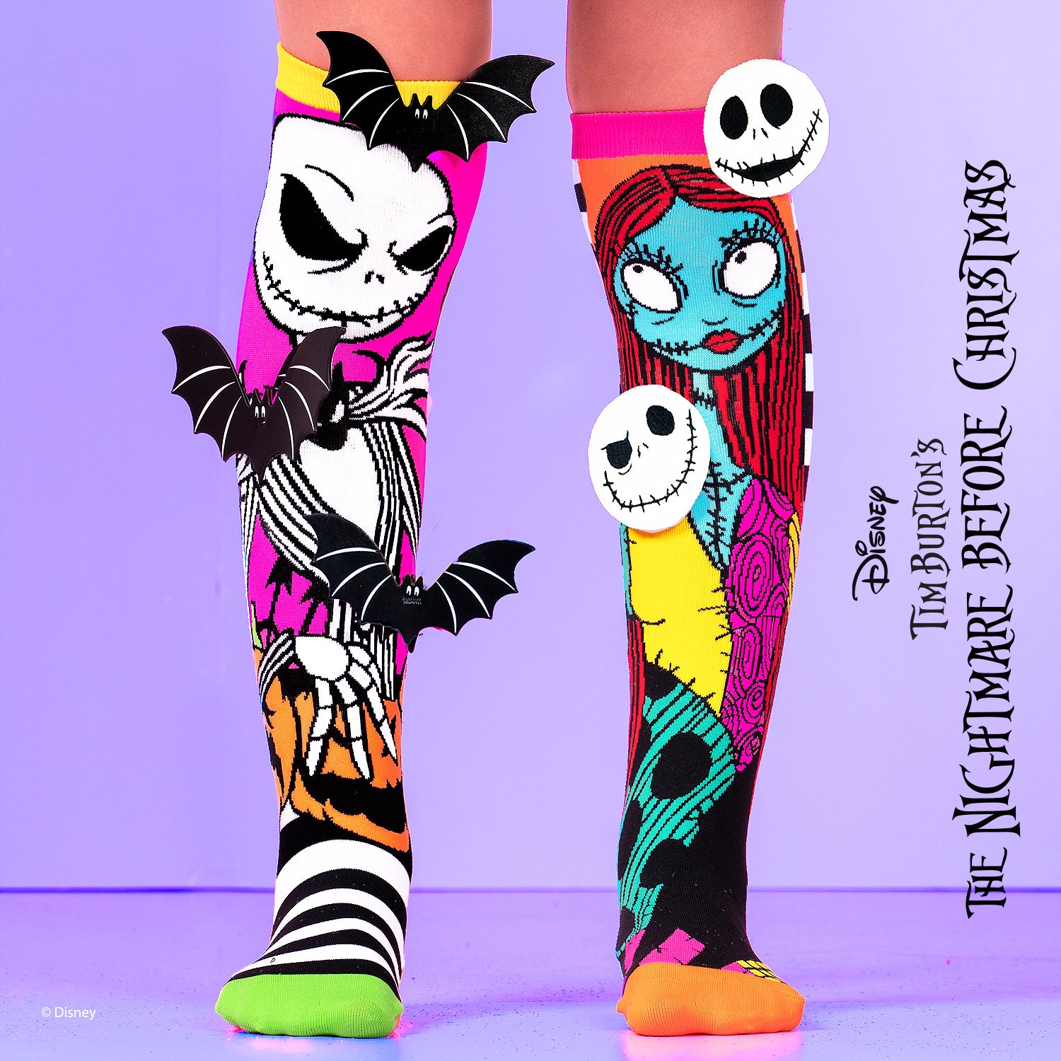 NIGHTMARE BEFORE CHRISTMAS SOCKS