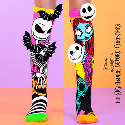 NIGHTMARE BEFORE CHRISTMAS SOCKS