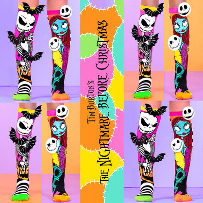 NIGHTMARE BEFORE CHRISTMAS SOCKS
