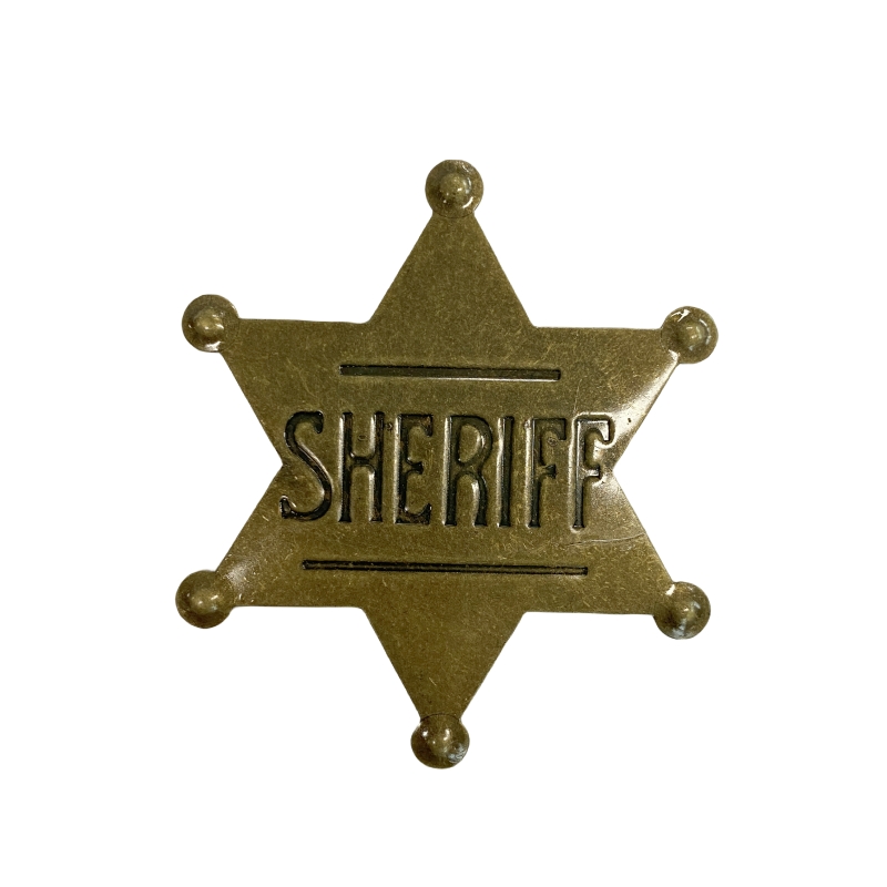 METAL SHERIFF BADGES